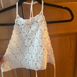 Revolve Superdown top size small white. Its gently used